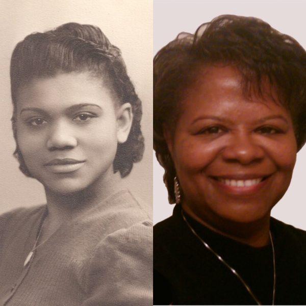 Beth Fortner Moseley, on left, is pictured next to her niece, Venecia Eubanks Sutton Price, on right. Fortner Moseley lived in Eudora from 1917 to 1923, when there was a large Black community.