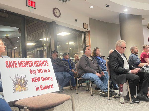 Of the 20 people who provided public comment at Wednesday night's meeting, only one was in favor of the quarry.