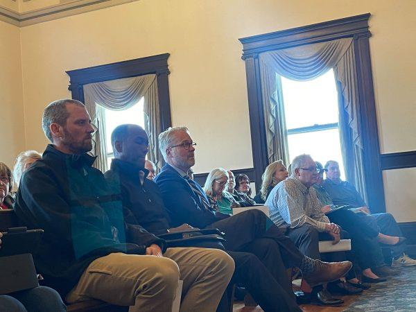 Sixteen people provided public comment, with 12 testifying against the quarry, Wednesday night at the Douglas County Commission meeting. Commissioners unanimously struck down the proposed quarry.