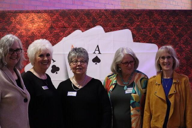 Members of the&#160;Eudora Senior Foundation attended the Chamber's casino night.