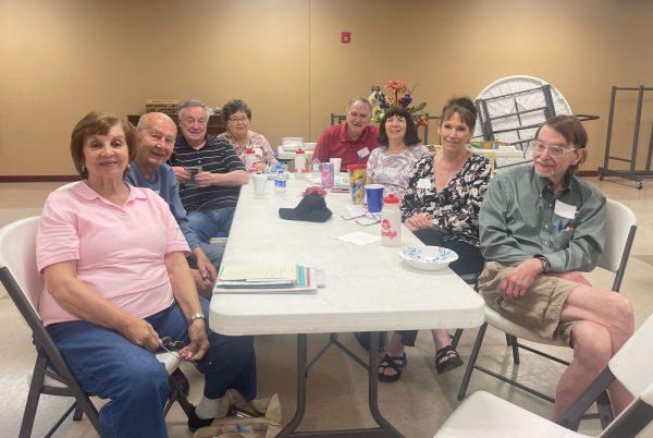 Members of the Senior Foundation of Eudora met Friday for their monthly fun day. 