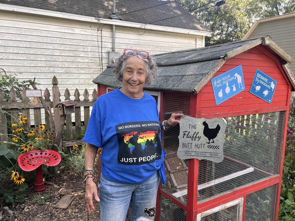Helen Tuley is all about hands-on teaching. Students stop by her house to play in her backyard and see her garden.&#160;