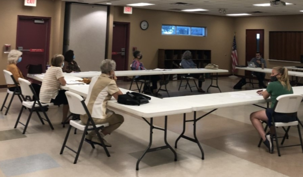 Members of the Eudora Seniors Foundation met Tuesday evening to discuss making improvements to the community for senior citizens.