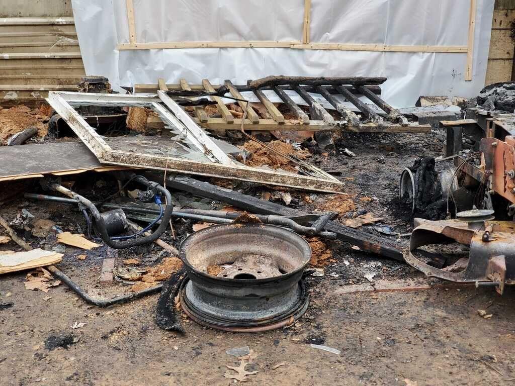 

A fire resulting from improperly discarded ashes from a barbecue grill left two Eudora residents and their dogs uninjured but displaced Monday morning.

