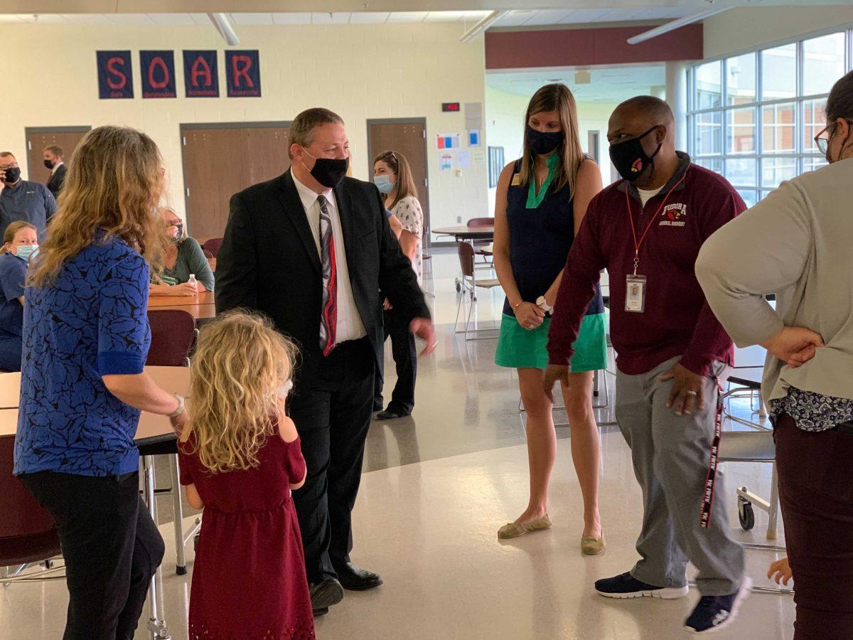 &#8220;I always have a desire to serve, that&#8217;s why I wanted to become a superintendent, just so I could give,&#8221; he said during a meet and greet Thursday. &#8220;And I feel like in a community like this, I can give more.&#8221;