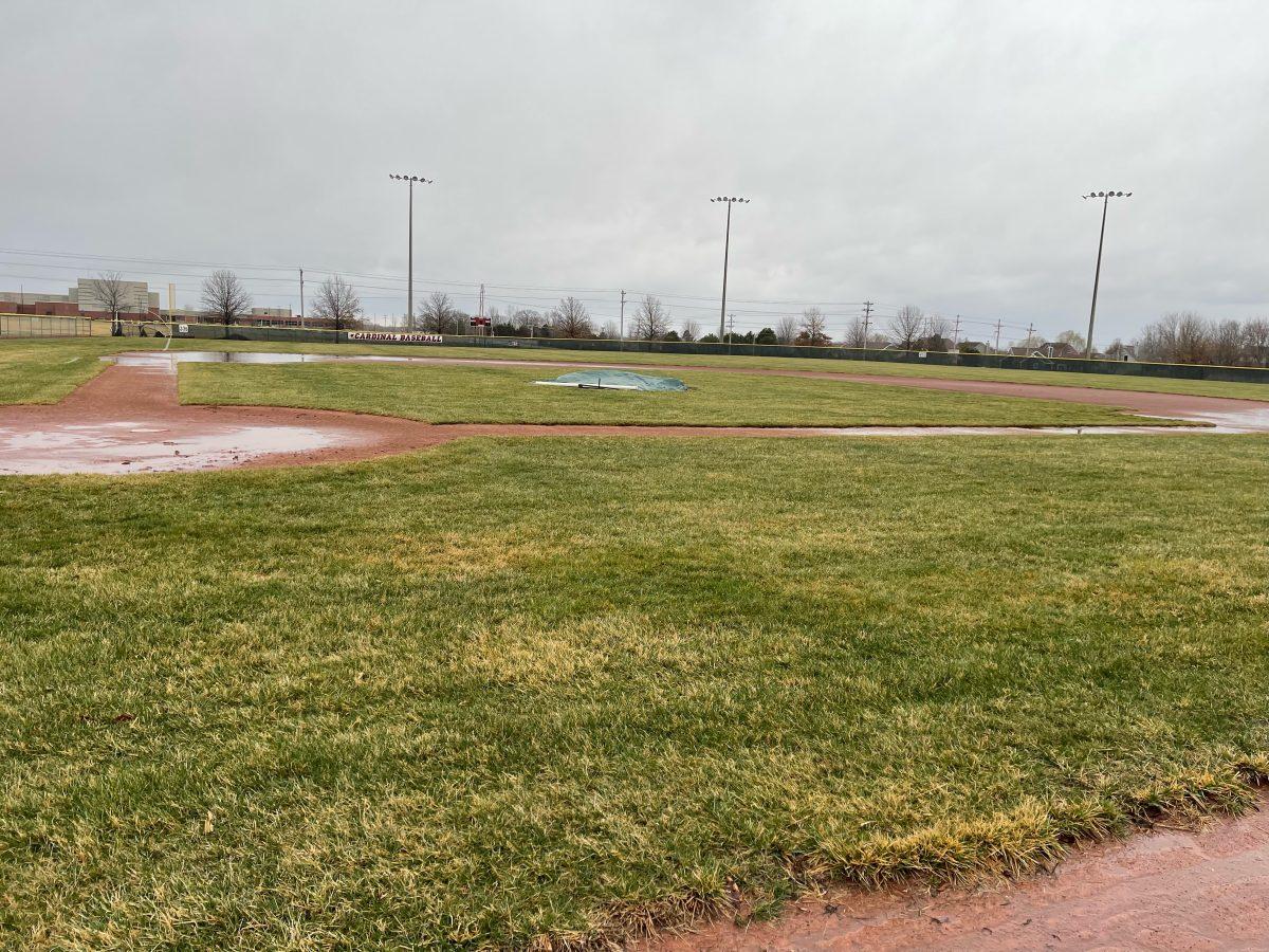 Weather conditions earlier in the week resulted in canceled ball games.