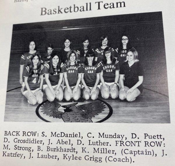 School yearbooks help tell the story of early girls' sports history in Eudora.