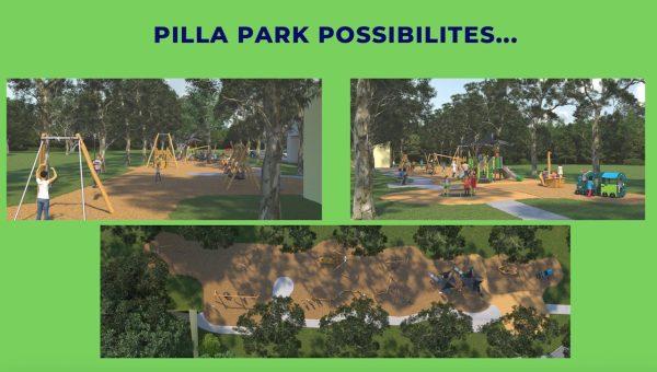 The City Commission will discuss upgrading Pilla Park during a work session Monday night.