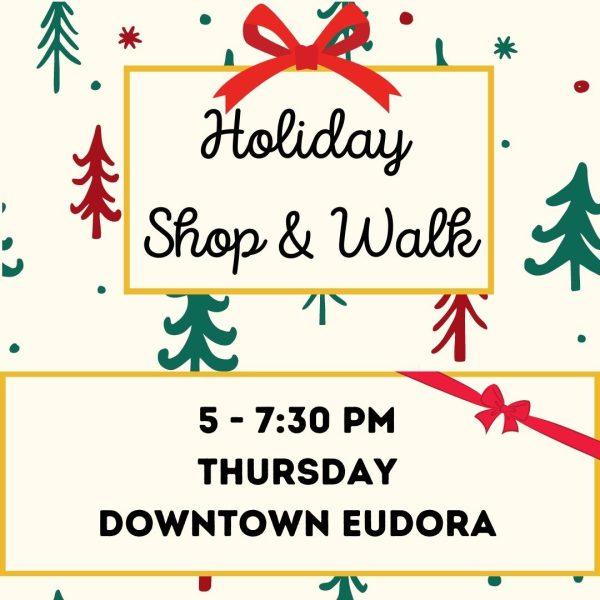 ADVERTISEMENT: The Holiday Shop & Walk is Thursday, Dec. 8.