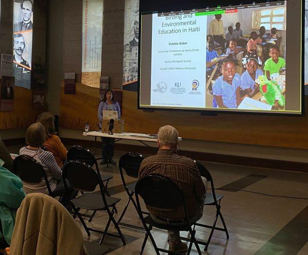 A session Monday focused on birding and environmental education in Haiti.