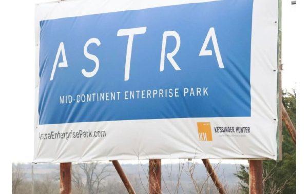 A solar project will soon take up part of Astra Enterprise Park, formerly the Sunflower Ammunition Plant. 