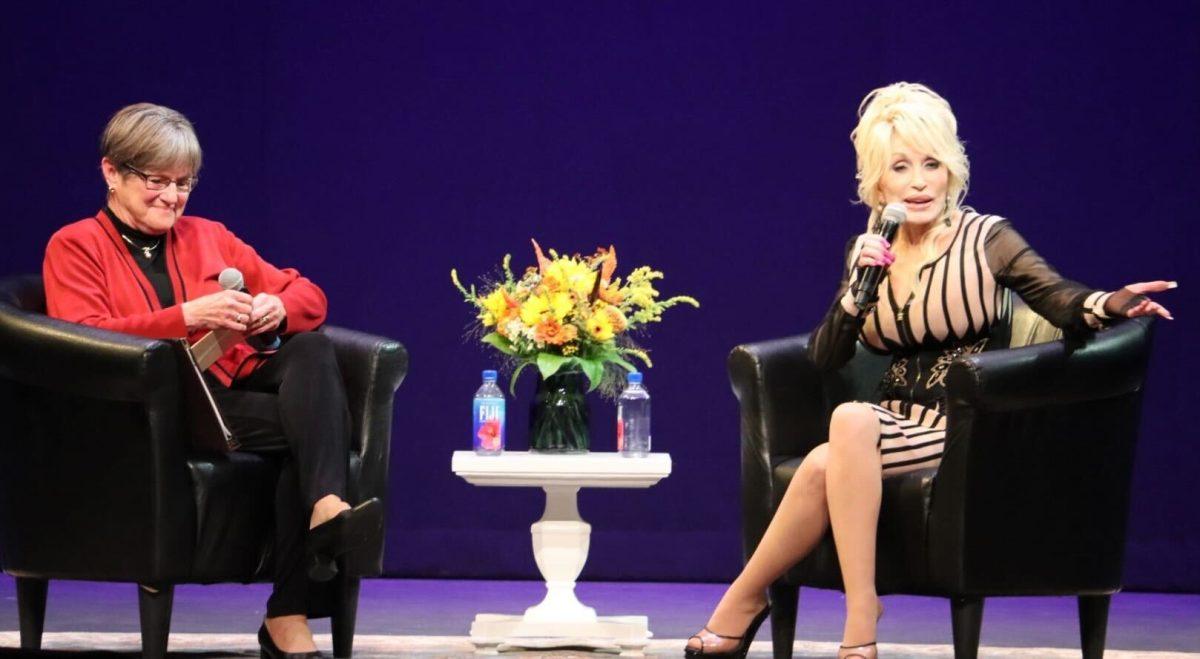 Dolly Parton traveled to Kansas to celebrate a new milestone for her program which allows any children 0 to 5 to receive free books.
