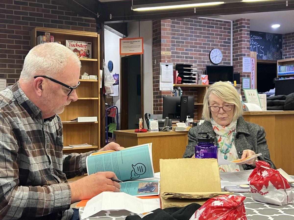 The library board saw a draft of the new strategic plan and discussed plans for a new library at Tuesday's meeting.&#160;