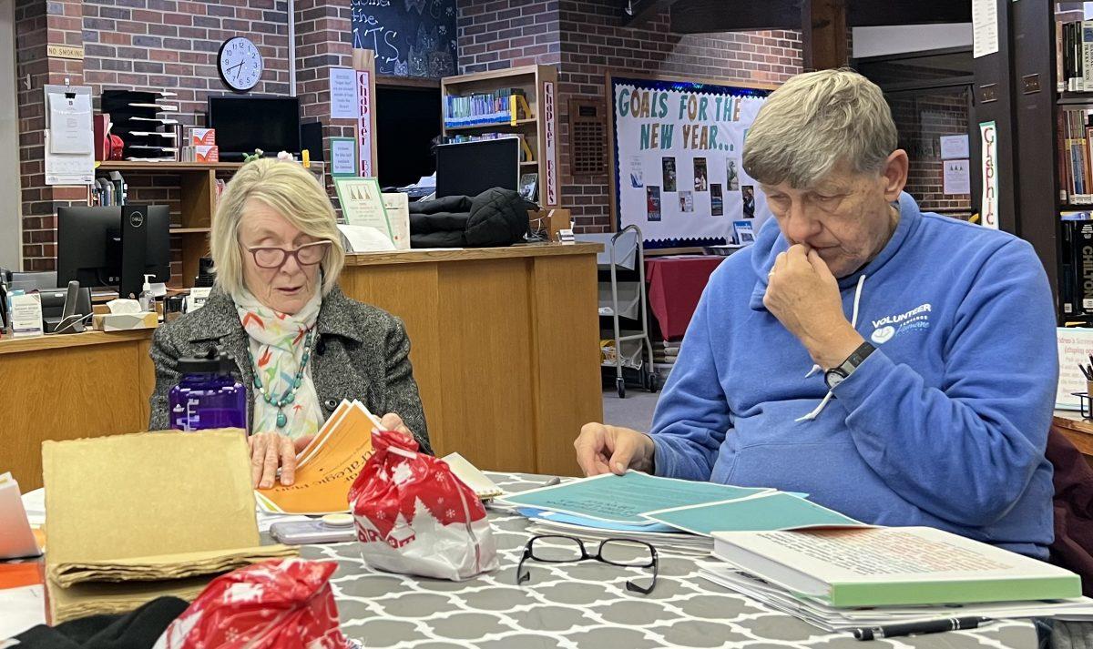 FILE PHOTO. At the December meeting, board members saw a draft of the new strategic plan and discussed plans for a new library.