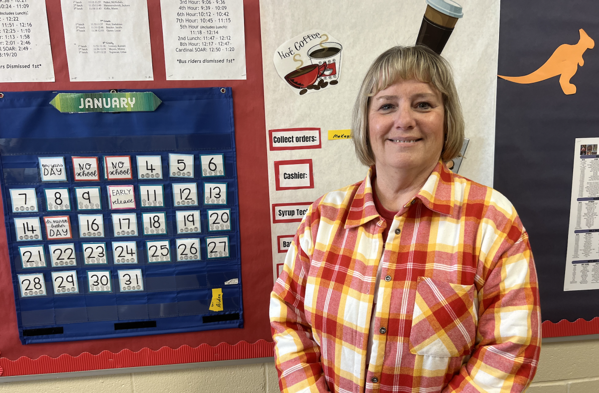 Susan Carnegie has been a paraprofessional in the district for 32 years. Carnegie took the job because of the flexible hours while having children.&#160;