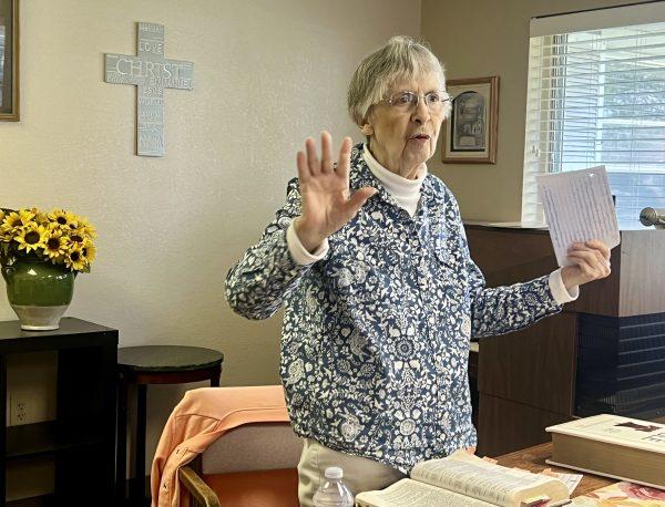 For over 30 years, Carol Hagan has committed much of her time to religious work.