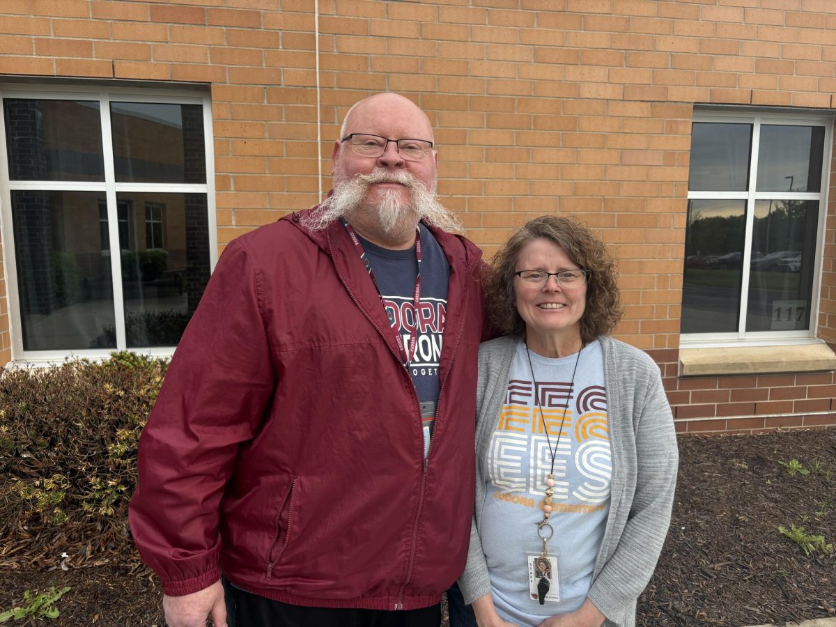 Randy Foos will retire from the district at the end of the school year. His wife, Lori, will stay for another four years. 