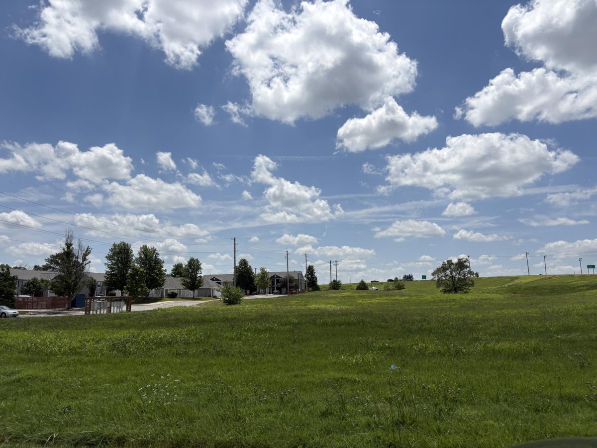 Doug Compton owns the property south of Dairy Queen and plans to build apartments on the land. 