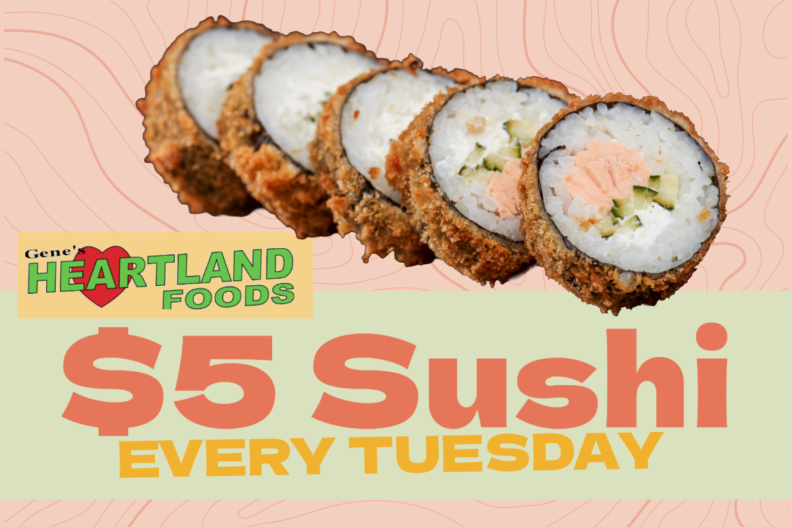 Gene's sushi special