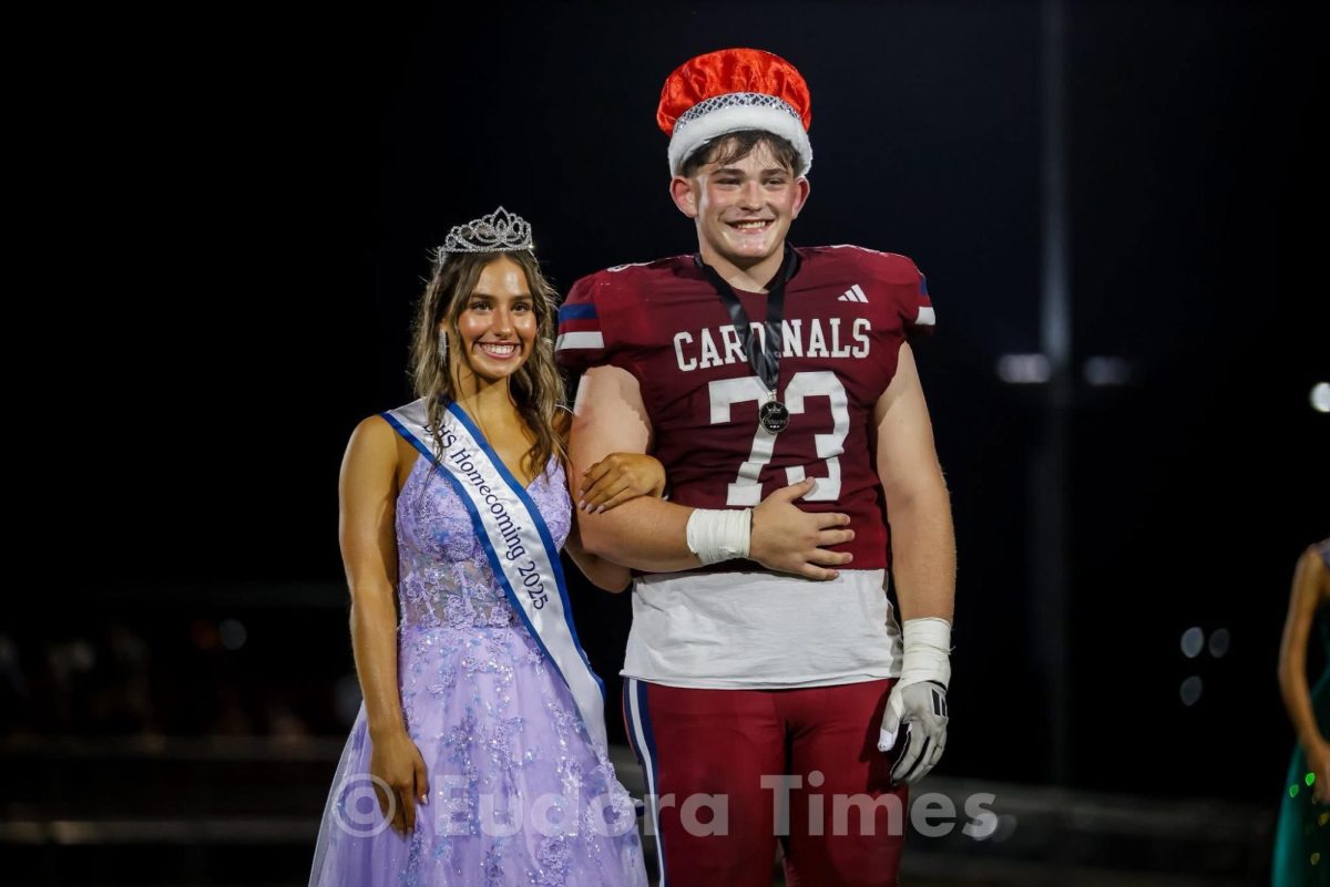 Queen Halle Hammes and King Cage Crabill