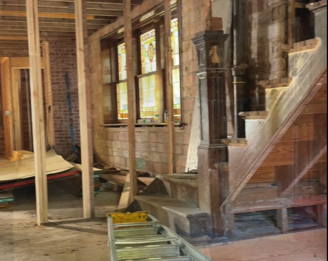 Behind the scenes: Old Methodist church