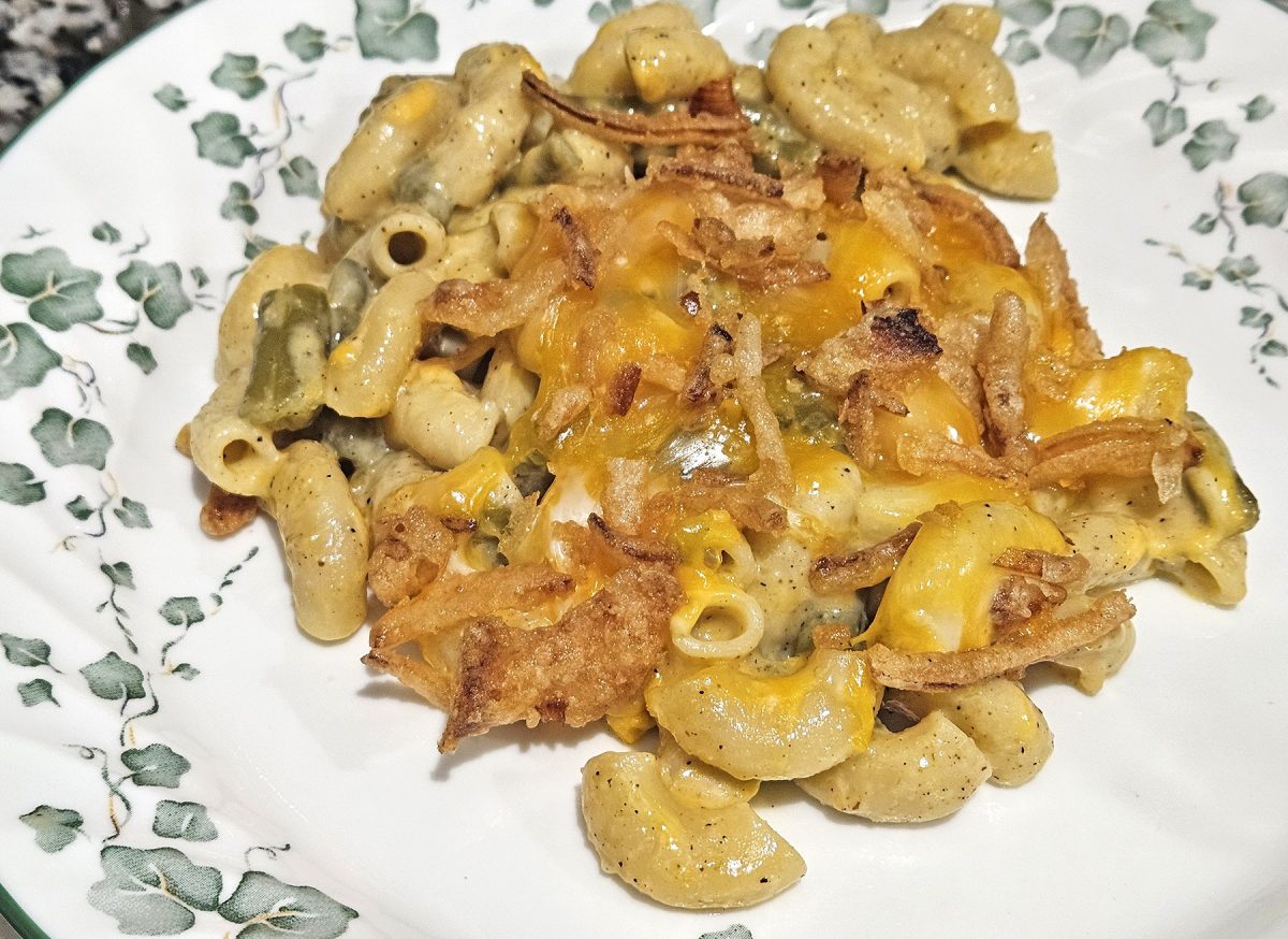 Spice Up Your Life: Green Bean Casserole Mac and Cheese