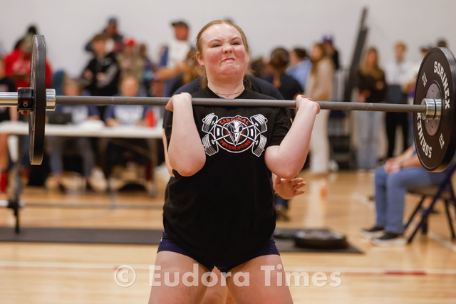 Watch video: A heavy lift: EHS hosts first powerlifting meet