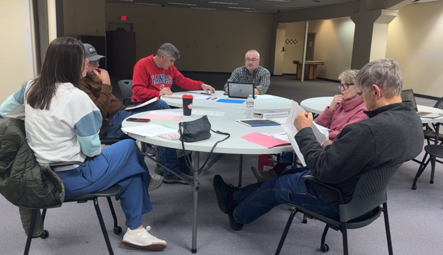 The library board worked out the details for the Eudora Times gallery reception with Publisher Teri Finneman and photographer Annalynn Phanthadeth at its meeting Tuesday.