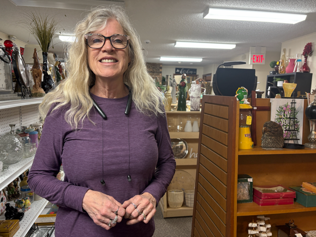 Andrea Starr has been running the Eudora Thrift Store for over 12 years. The Thrift Store will now sell used appliances and accept more donations at its new location.