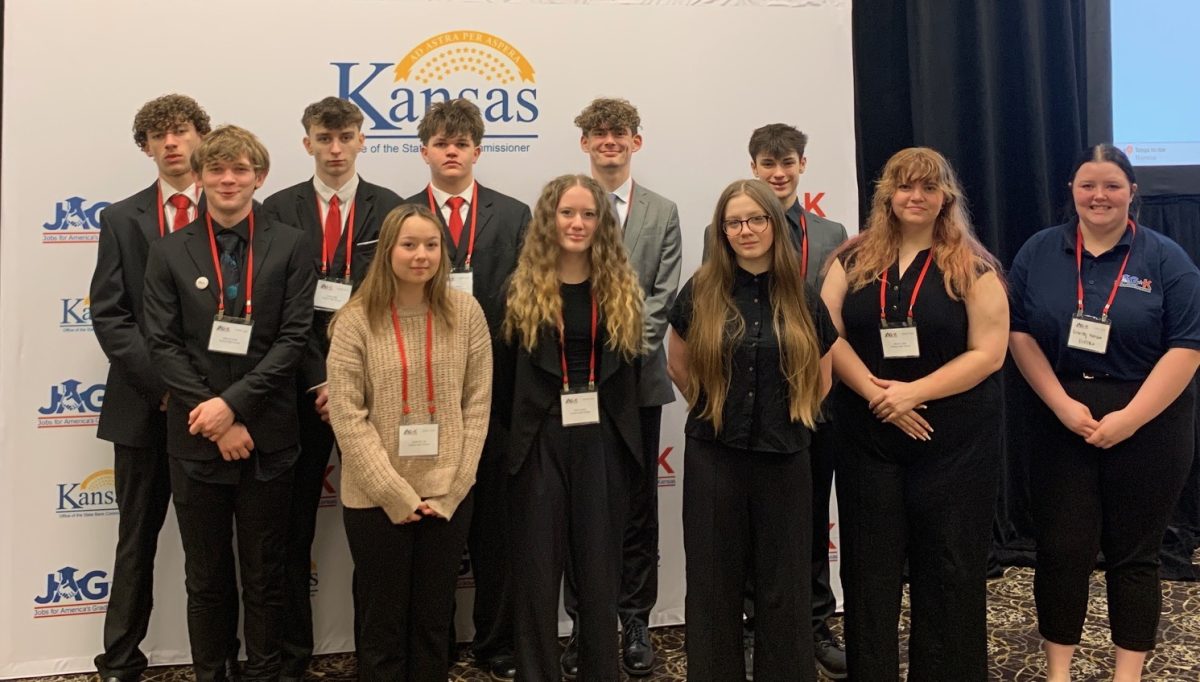 Submitted photo. The high school JAG-K competed at state this week. 