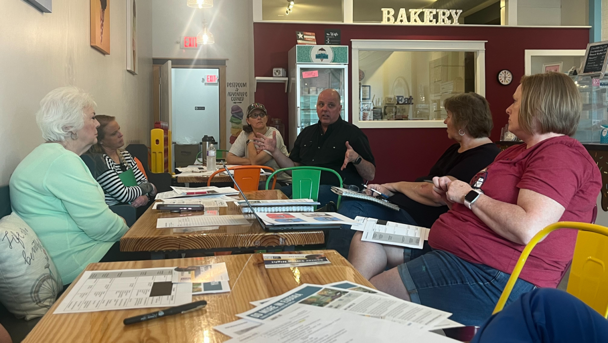 The CVB board meets at Main Street Scoops and Sweets Monday night.  