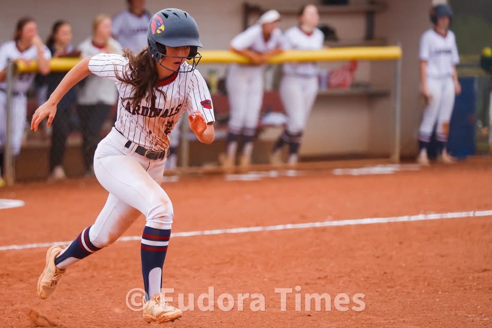 Softball splits senior night