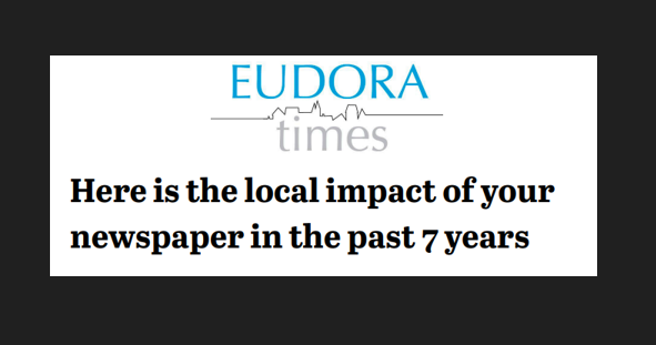 Eudora Times impact report