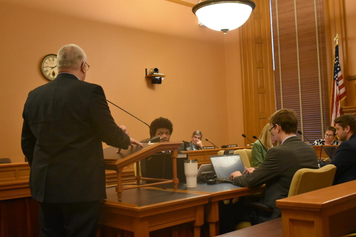 Eric Magette testified before legislators earlier this year.